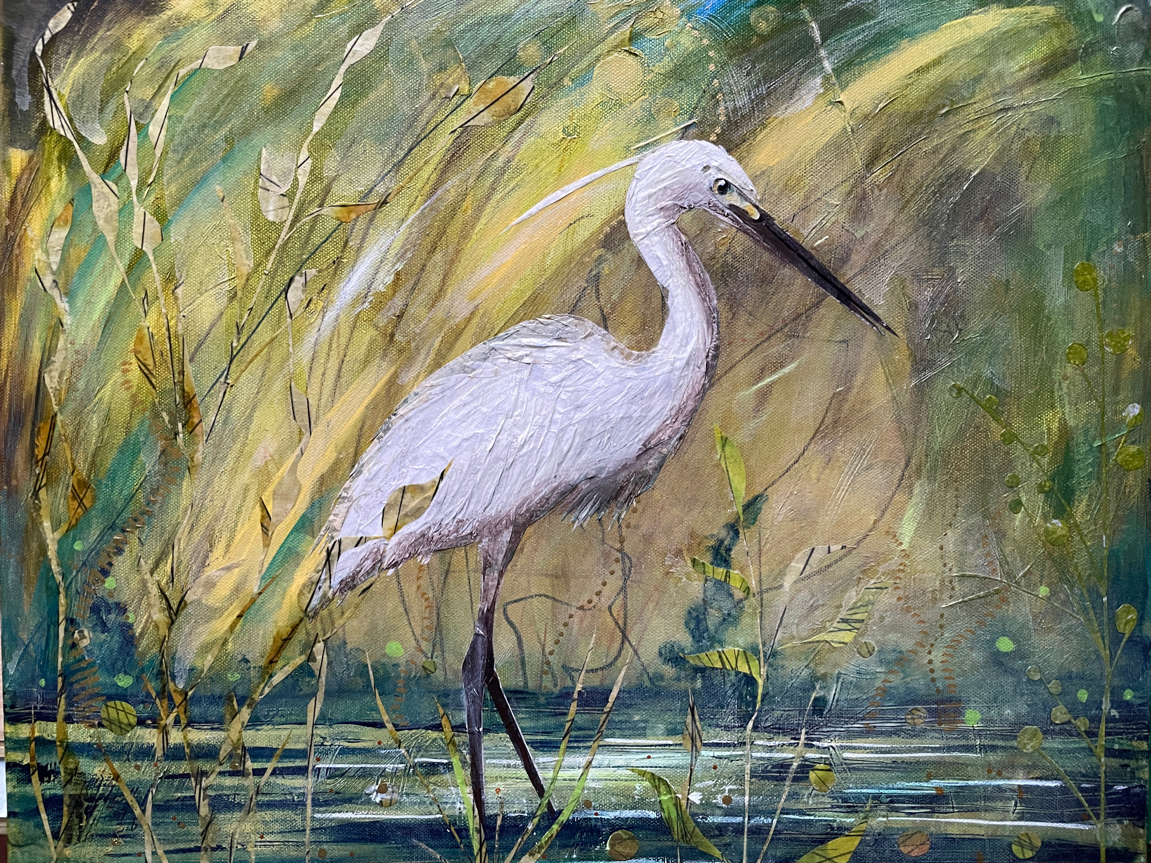 Egret by Jessica Palmer