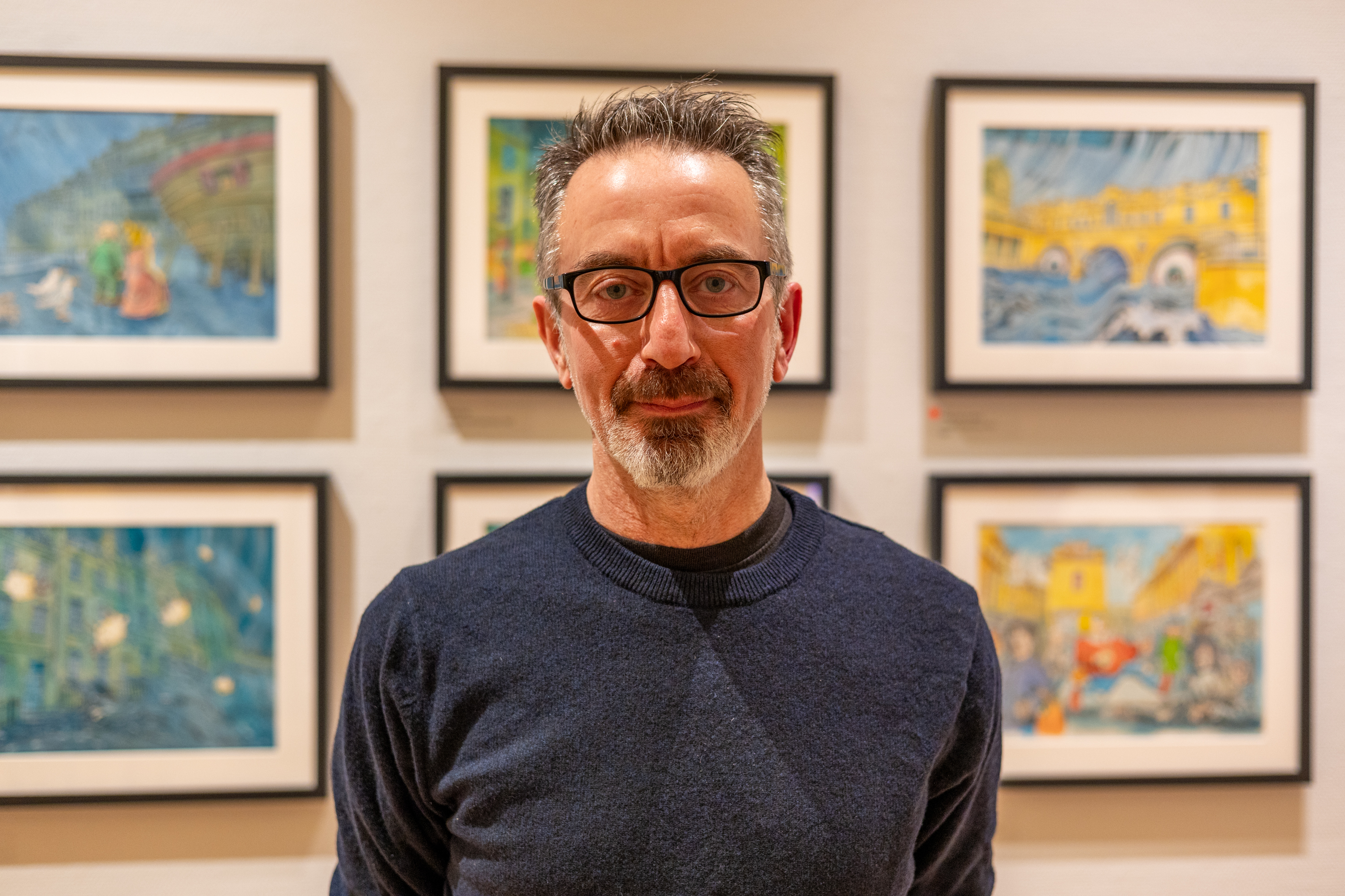 Perry Harris, the artist behind essence of Bath