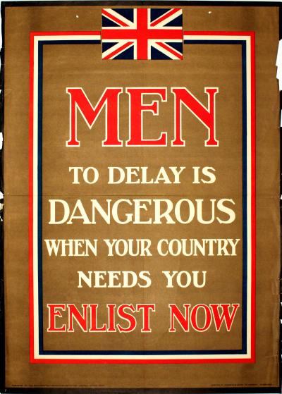 Men - to delay is dangerous